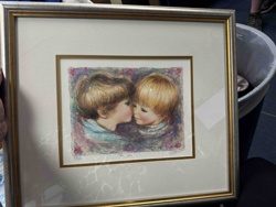 Sentimental Children's Portrait Art Print