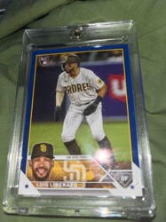 Luis Liberato 2023 Topps Blue Border Rookie Card (RC)