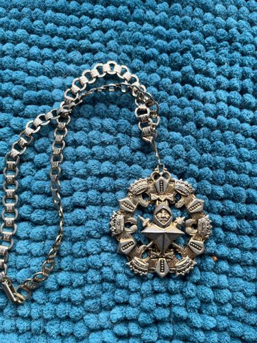 Masonic Knights Templar Collarette Jewel