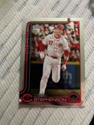 Tyler Stephenson 2025 Topps Chrome Baseball Card