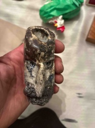 Figural Face Smoking Pipe
