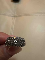 Multi-Stone Pave Set Band Ring