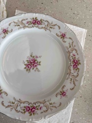 Floral Patterned Dinner Plate
