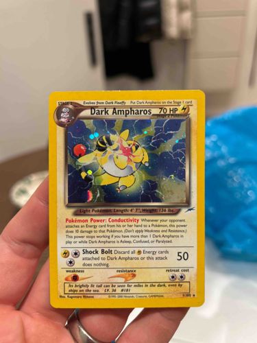 Dark Ampharos - Neo Destiny Set (Holographic Rare) - 1/105