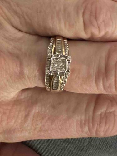 Multi-Diamond Cluster and Baguette Ring