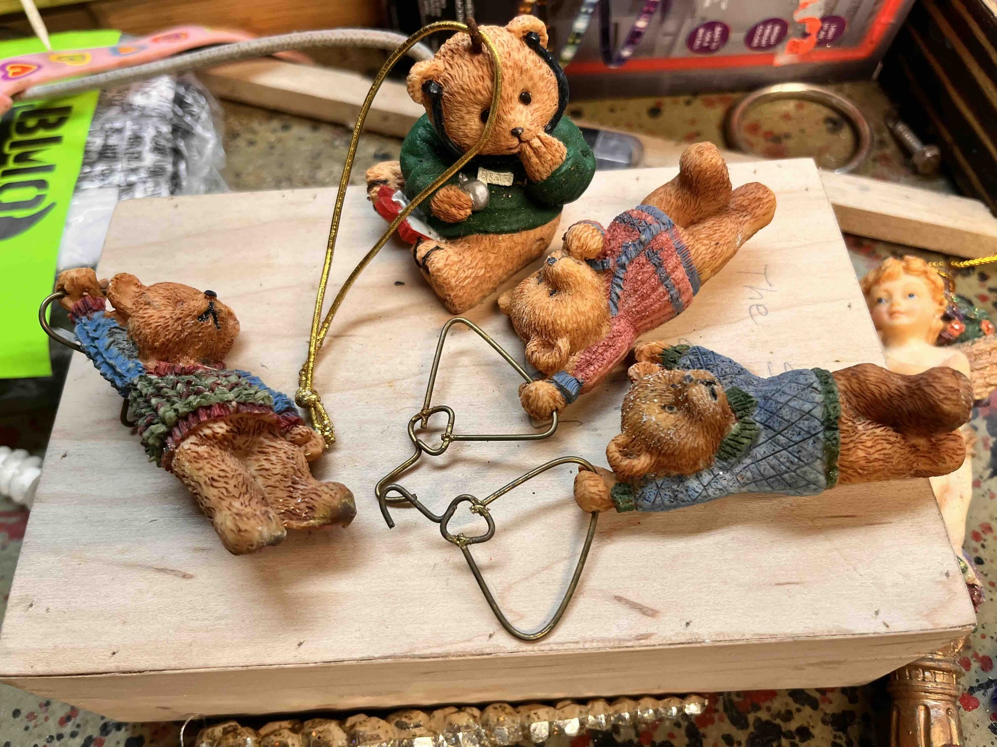 Cherished Teddies Figural Bear Ornaments