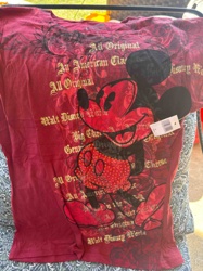 Vintage Women's Disney Mickey Mouse 'All Original' Embellished T-Shirt