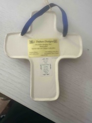 J. Duban Designs Handcrafted Decorative Hanging Tile Cross