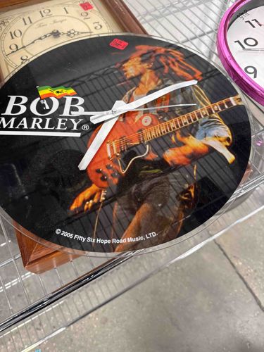 Bob Marley Licensed Quartz Wall Clock (2005)