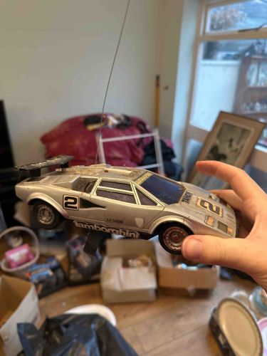 Vintage Taiyo Lamborghini Countach LP500S Radio Controlled Car