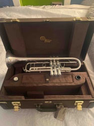 Ventus by Eastman Bb Trumpet - Silver with Hardshell Case