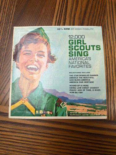 12,000 Girl Scouts Sing: America's National Favorites EP (1965)