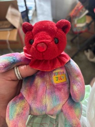 Birthday Bear Plush Toy (July)