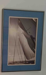 Framed Nautical Sailboat Photographic Print