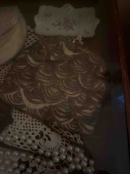 Vintage Beaded Scalloped Purse