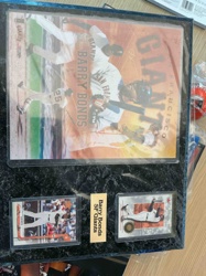 Barry Bonds San Francisco Giants Memorabilia Display