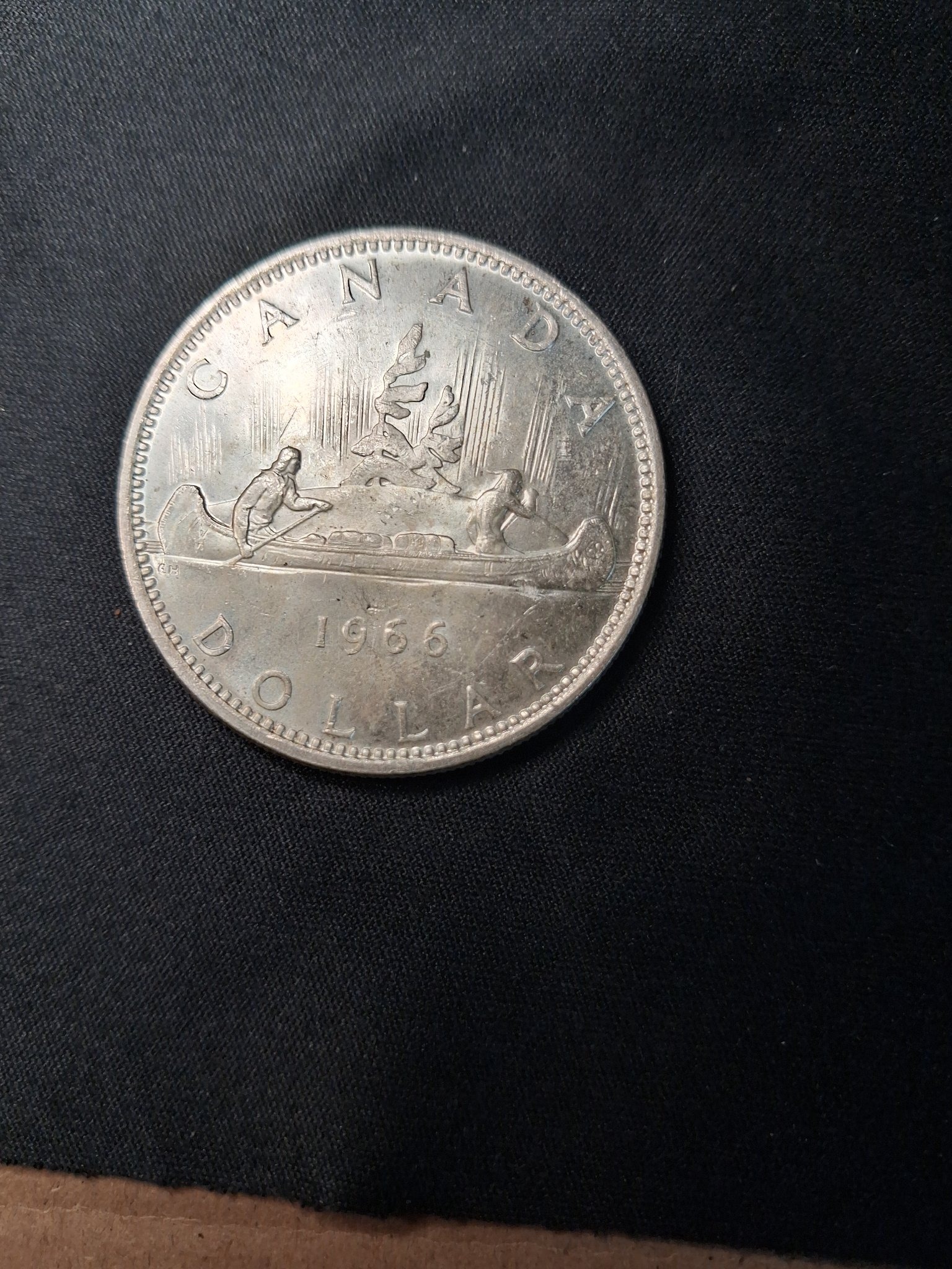 Submitted photo of 1966 Canadian Silver Dollar (unauthenticated)