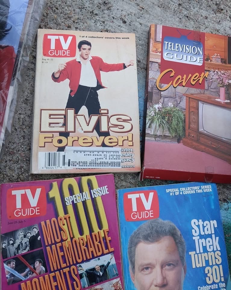 Submitted photo of TV Guide Magazine Collection (not authenticated)