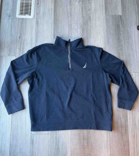 Nautica Men's Quarter-Zip Pullover Sweatshirt