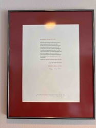 Framed Literary Excerpt: 'Waiting on Elvis, 1996' by Joyce Carol Oates