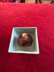 Faceted Tiger's Eye Gemstone
