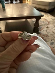 10K Gold and Diamond Cocktail Ring