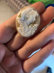Shell Cameo of a Classical Woman