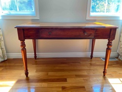 Antique Sheraton Style Hall or Console Table