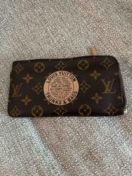 Louis Vuitton Monogram Canvas Trunks & Bags Zippy Wallet