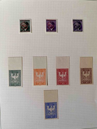 Collection of Early-to-Mid 20th Century Revenue and Definitive Postage Stamps