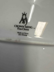 Crown Ming Fine China Backstamp