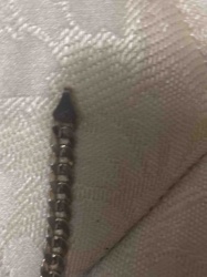 Metal Zipper Fragment
