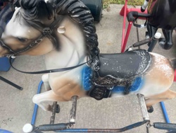 Vintage Spring Bouncing Horse Toy