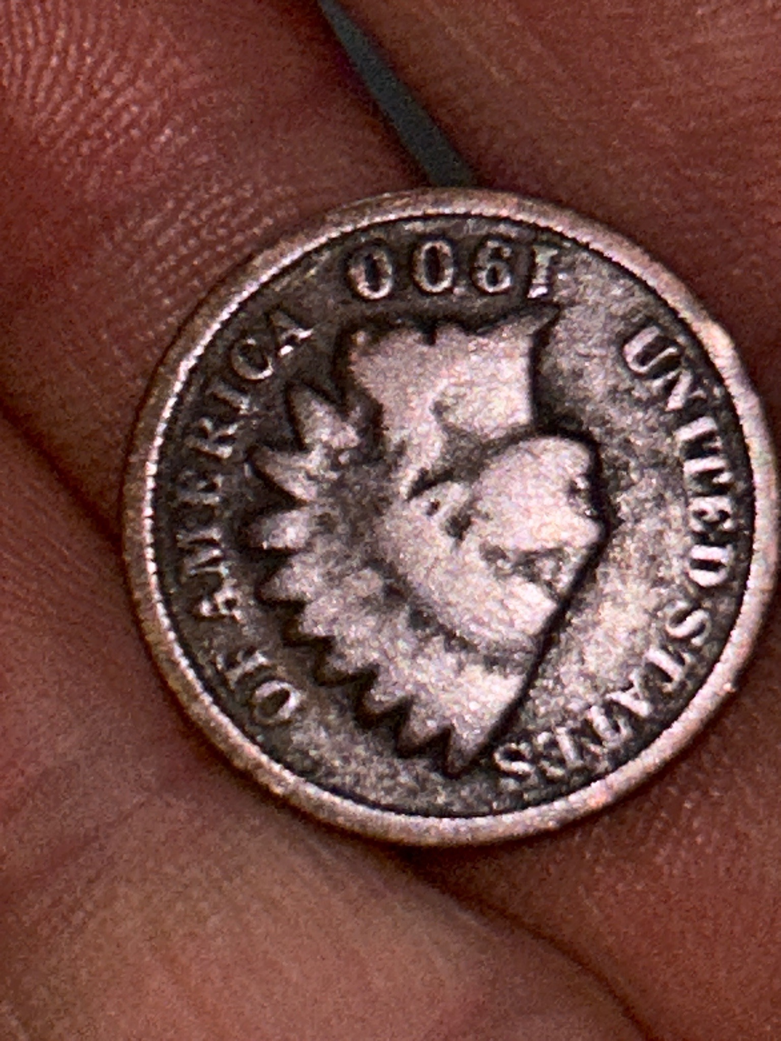 Submitted photo of Indian Head Cent (not authenticated)