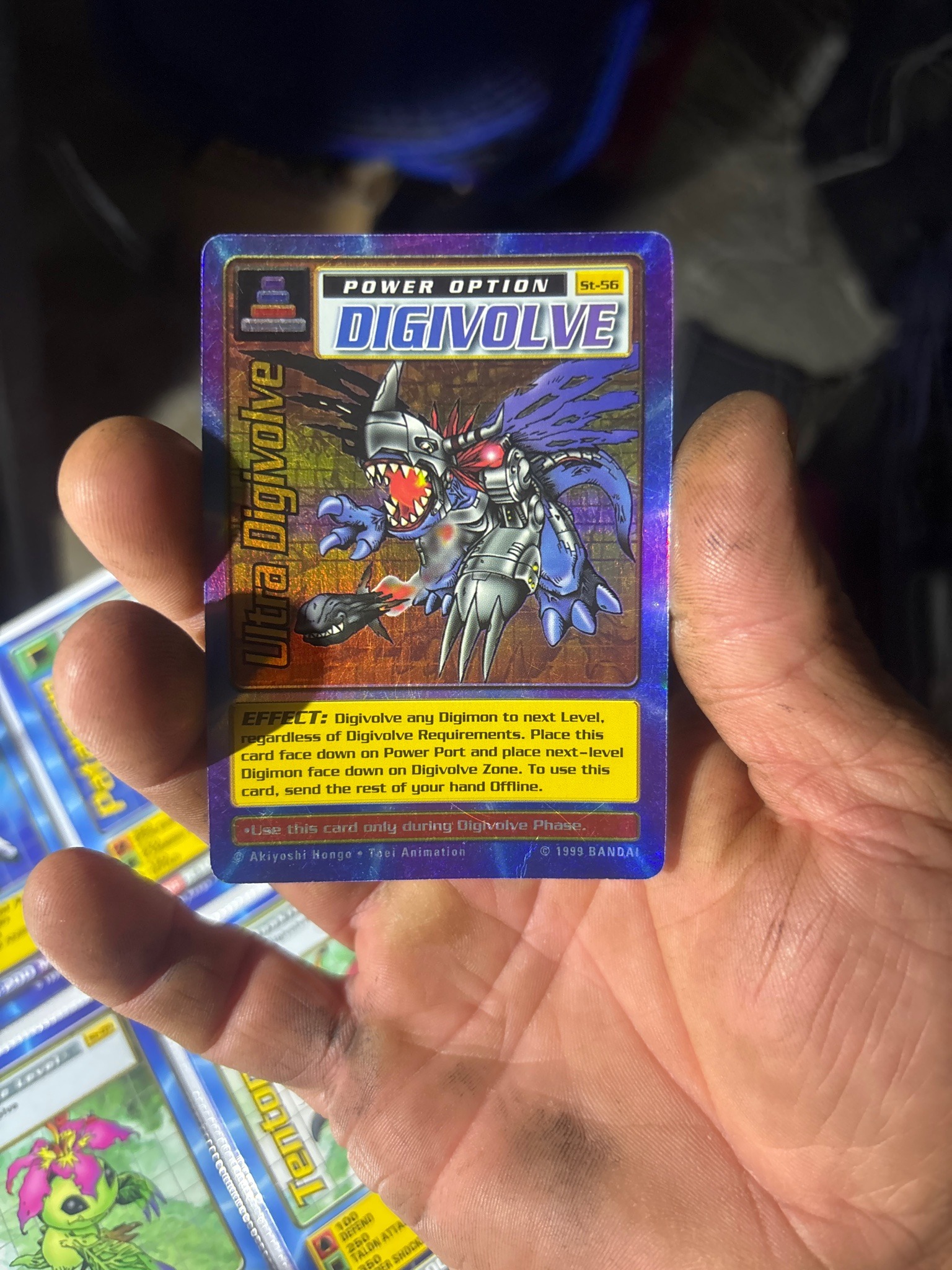 Submitted photo of Digimon Trading Card Game St-56 Digivolve Card (not authenticated)