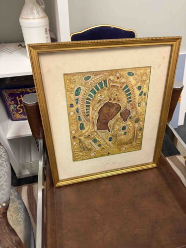 Framed Print of the Black Madonna of Częstochowa