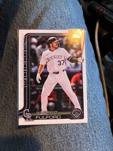 Braxton Fulford 2021 Topps Baseball Card
