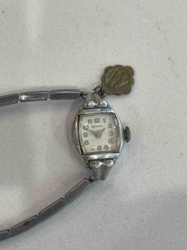 Vintage Benrus Ladies' Tonneau Wristwatch with Charm