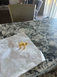 Golden Camel Figurine