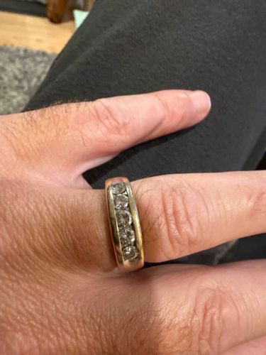 Channel Set Diamond Band