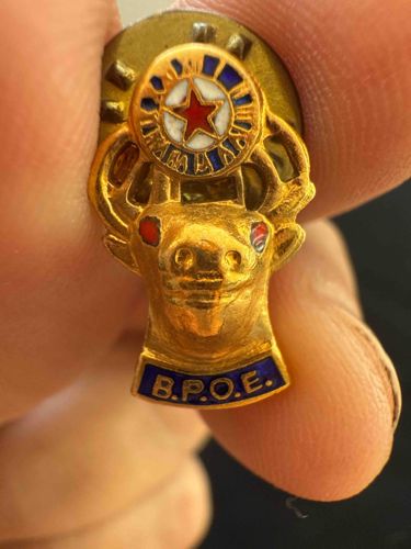 Benevolent and Protective Order of Elks (B.P.O.E.) Pin/Lapel Pin