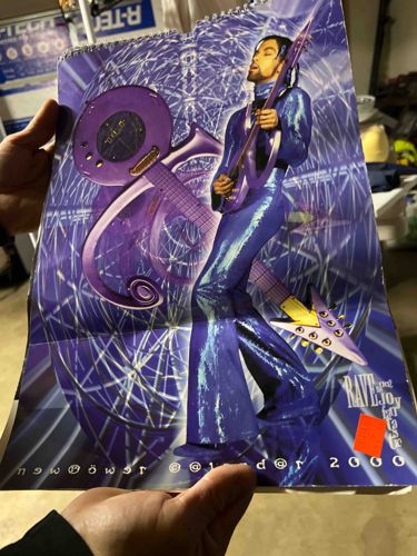 Prince 'Rave Un2 the Joy Fantastic' 2000 Calendar