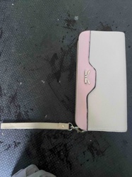 Two-Tone Wristlet Wallet