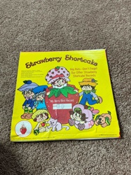 Strawberry Shortcake 'My Berry Best Record' LP Sleeve