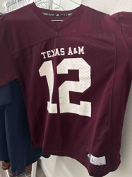 Adidas Texas A&M '12' Football Jersey