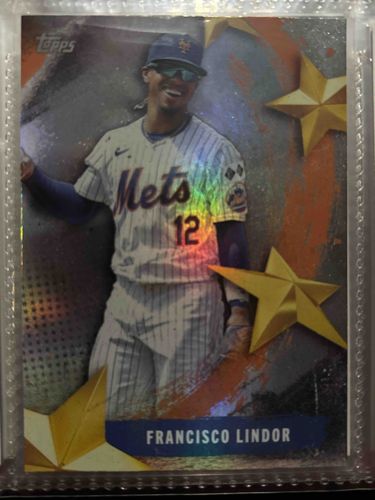 Francisco Lindor Topps Baseball Trading Card