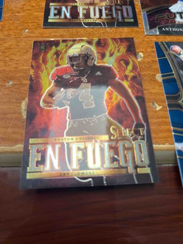 Zay Flowers Boston College Select En Fuego Rookie Card