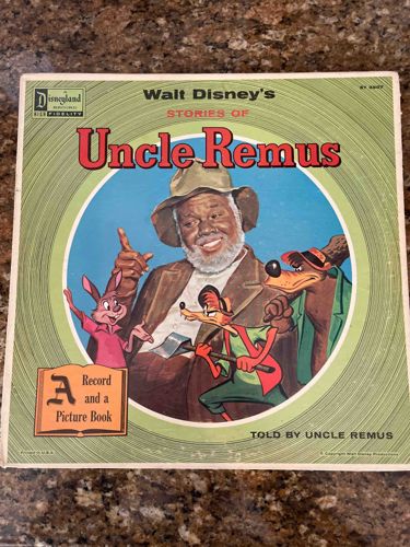Walt Disney's Stories of Uncle Remus Vinyl Record and Picture Book (ST 3907)