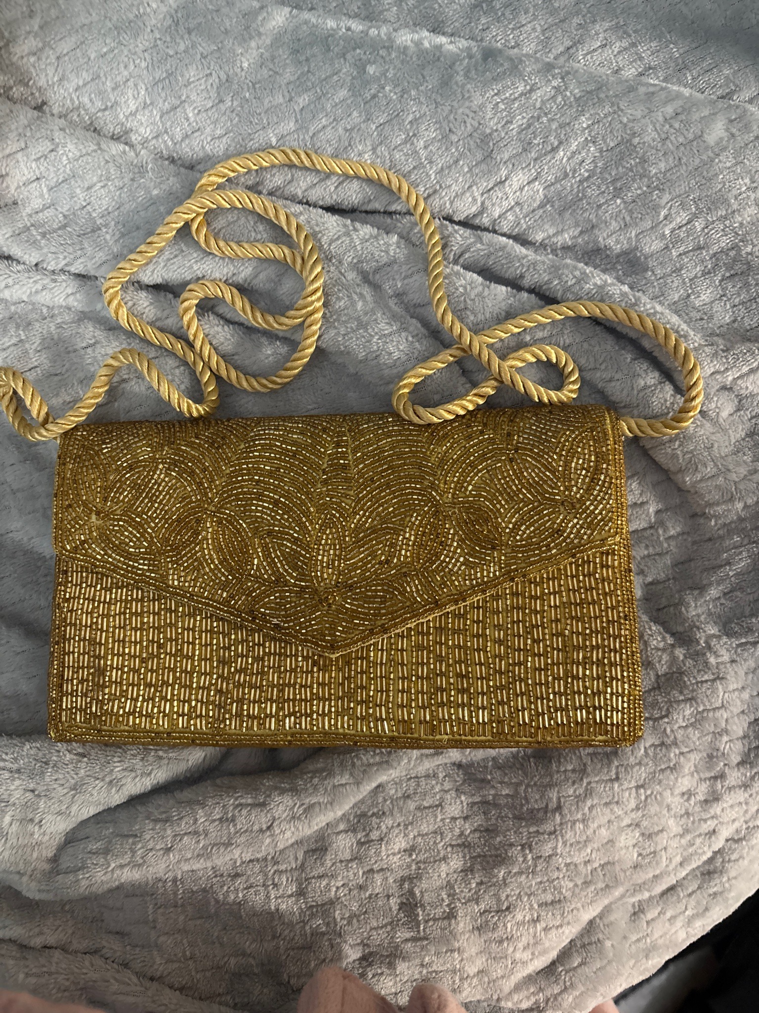 Submitted photo of Gold Beaded Evening Bag
