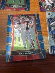 Zach Thomas 35 Texas Tech Red Raiders Football Card - Panini Select